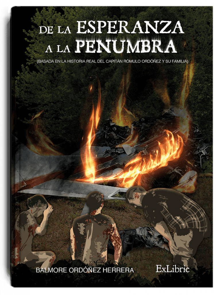 De la esperanza a la penumbra, libro de Balmore Ordóñez