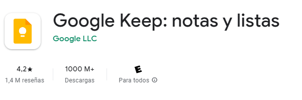 keep notes de android